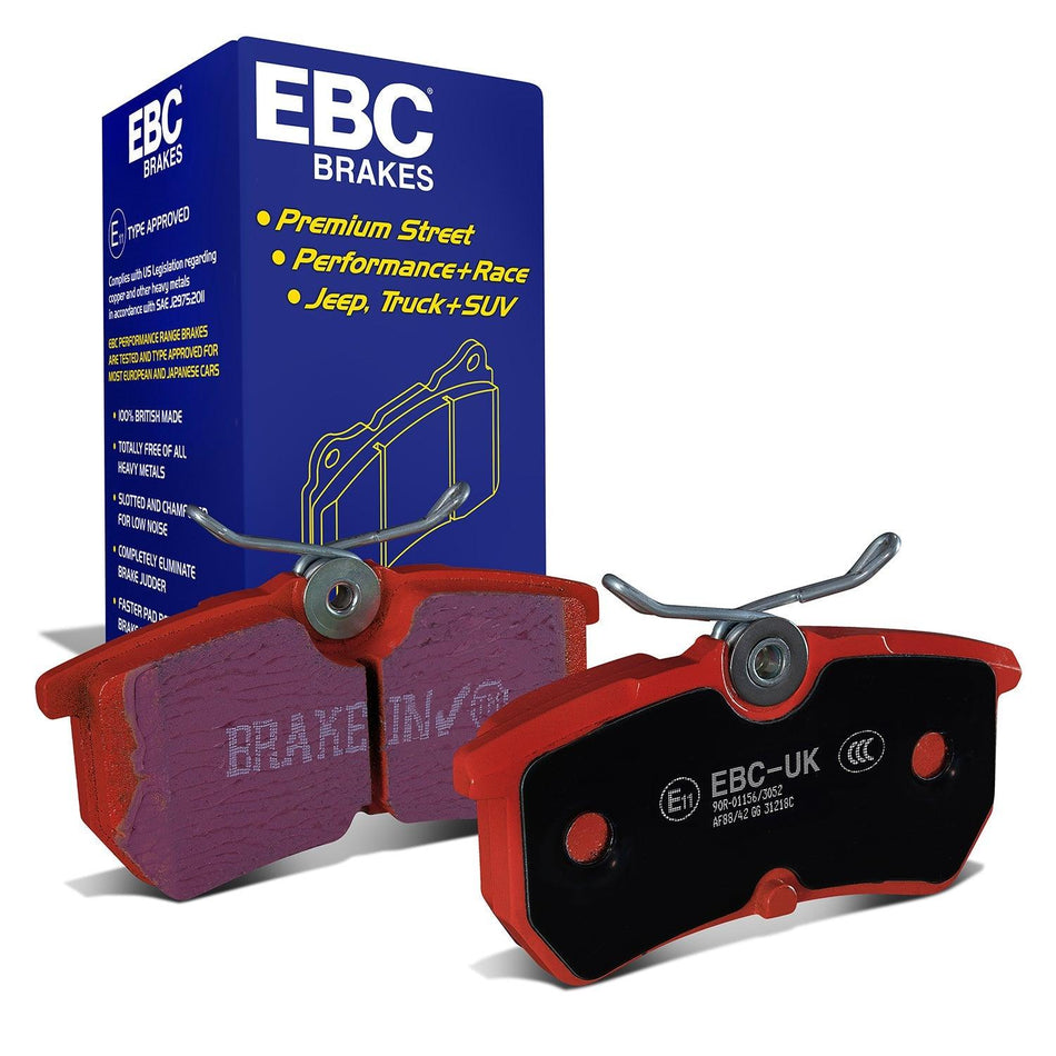 EBC Redstuff 3000 Series Sport Brake Pad Set (DP31218C) Front RS Focus Mk1