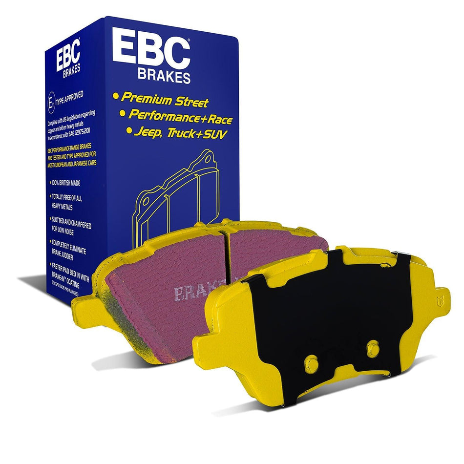EBC Yellowstuff 4000 Series Street and Track Brake Pad Set (DP42149R) Mk7 Fiesta ST-2