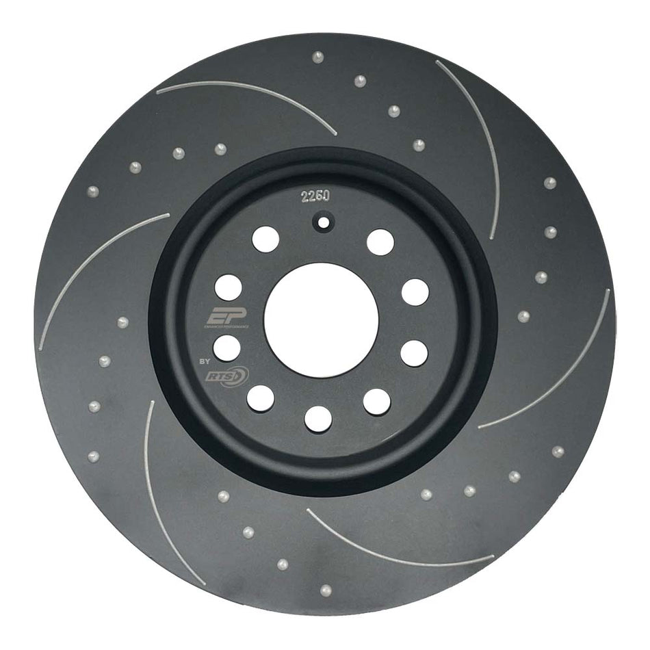 ** CLEARANCE ** Enhanced Performance (By RTS) Front Brake Disc Upgrade - MK7 & MK8 Fiesta ST  ** NONE RETURN **