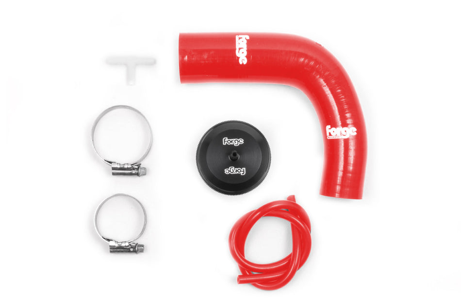 Blow Off Valve and Kit for the Ford Focus ST 225 MK2 Red Hoses