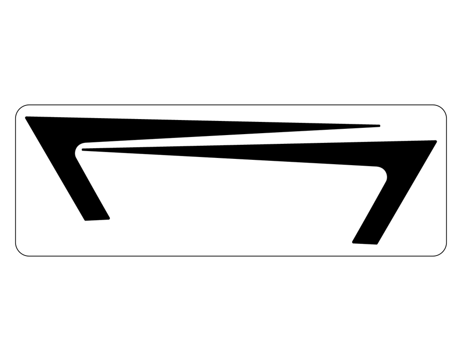 Mk7.5 Fiesta Outer Front Quarter Vinyl Decal Set (Not Mk7 or ST)