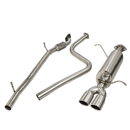 Ford Fiesta (Mk7) (1.25/1.4/1.6) Cat Back Performance Exhaust