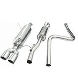 Ford Fiesta (Mk7) (1.25/1.4/1.6) Cat Back Performance Exhaust