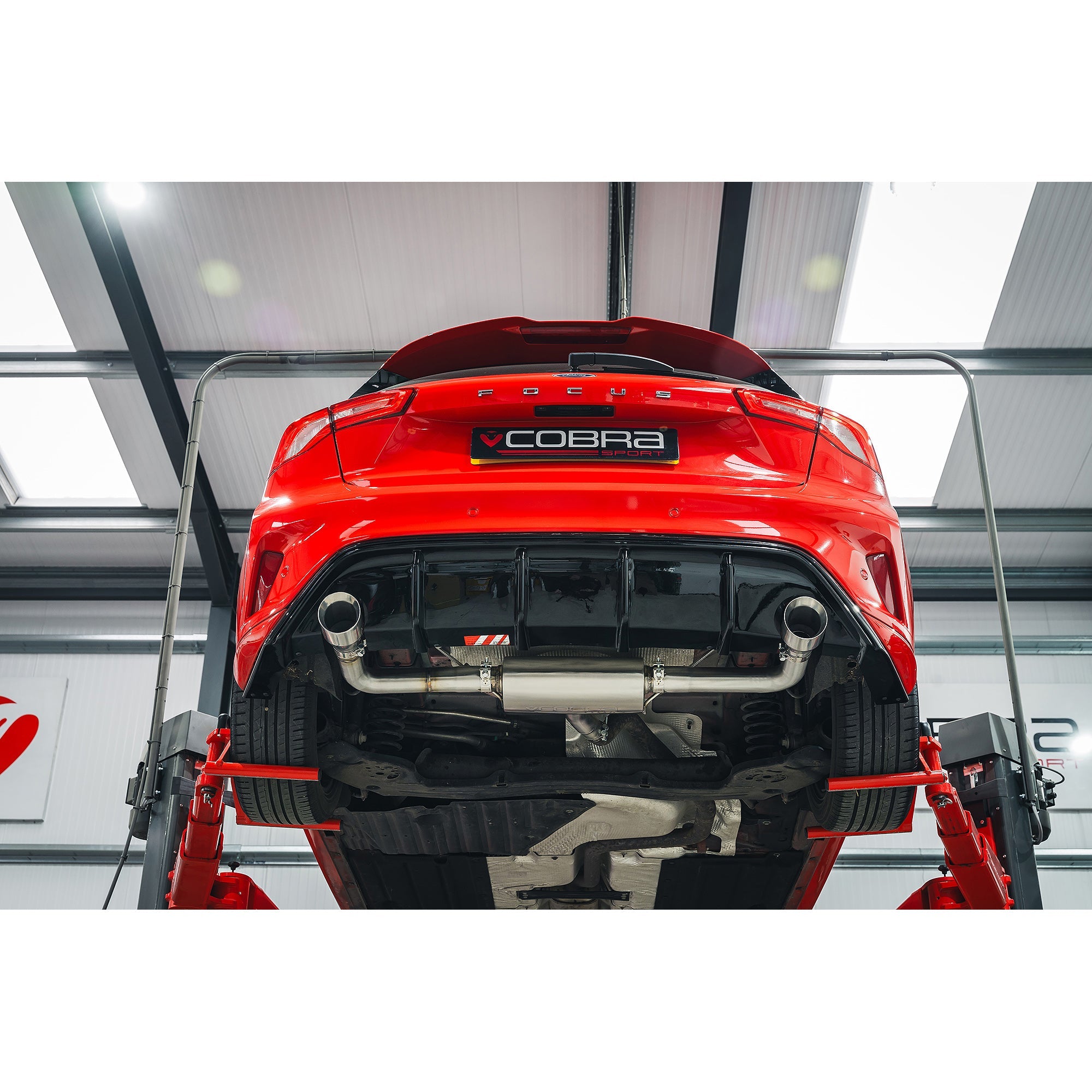 Ford Focus ST-Line 1.0L 125PS (Mk4) Dual Exit 'ST Style' Rear Performance Exhaust