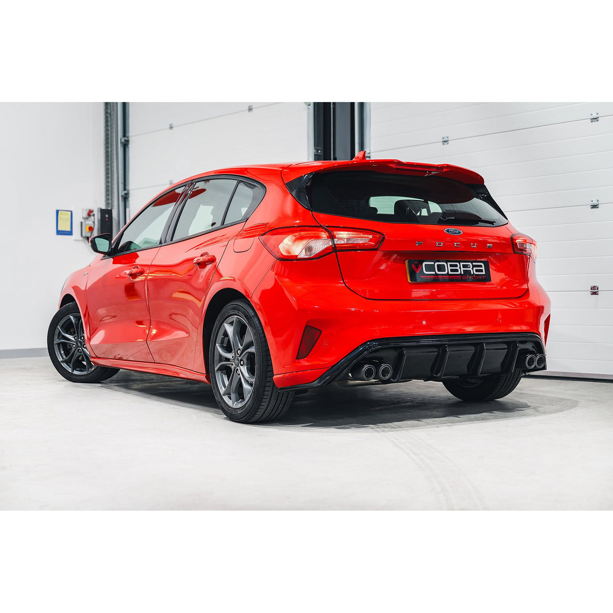 Ford Focus ST-Line 1.0L 125PS (Mk4) Quad Exit Rear Performance Exhaust