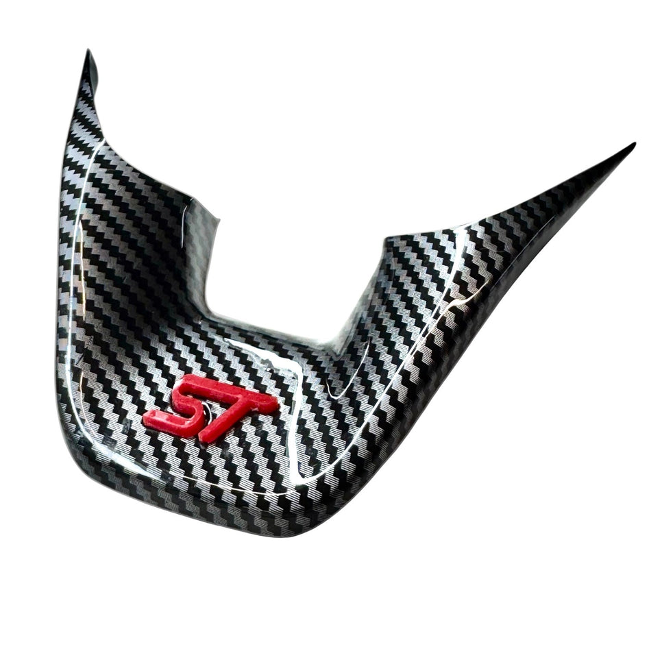 Carbon Fibre Look Steering Wheel Trim for MK3 / MK3.5 Kuga – ST Logo | CEUK