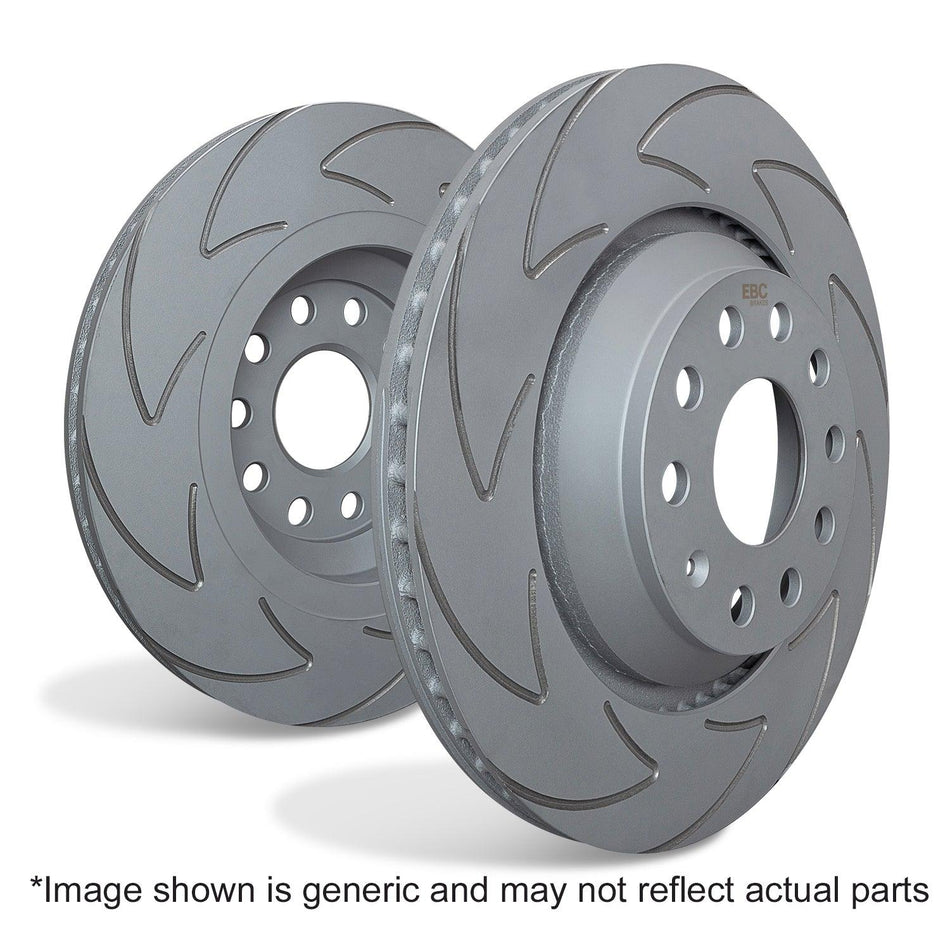 EBC BSD Series Sport Discs (Pair) (BSD2030) Ford Focus Mk3 RS