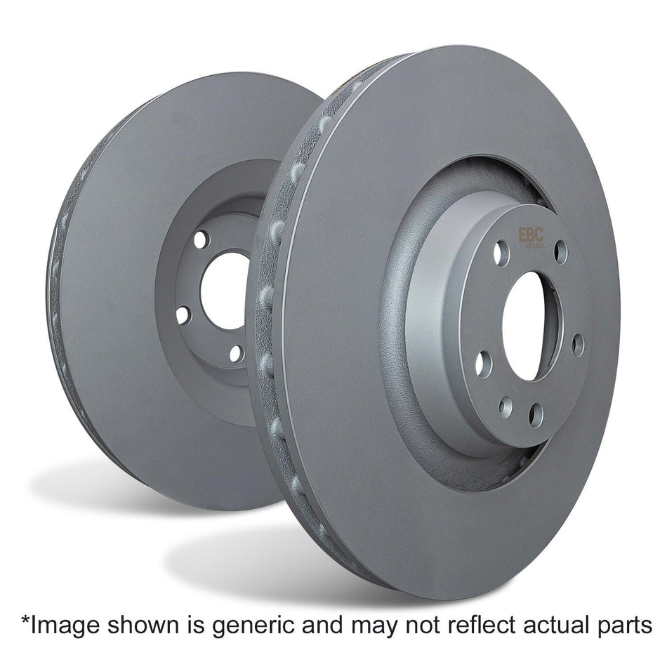 EBC D Series Premium OE Replacement Discs (Pair) (D1116) Ford Focus Mk1 ST170