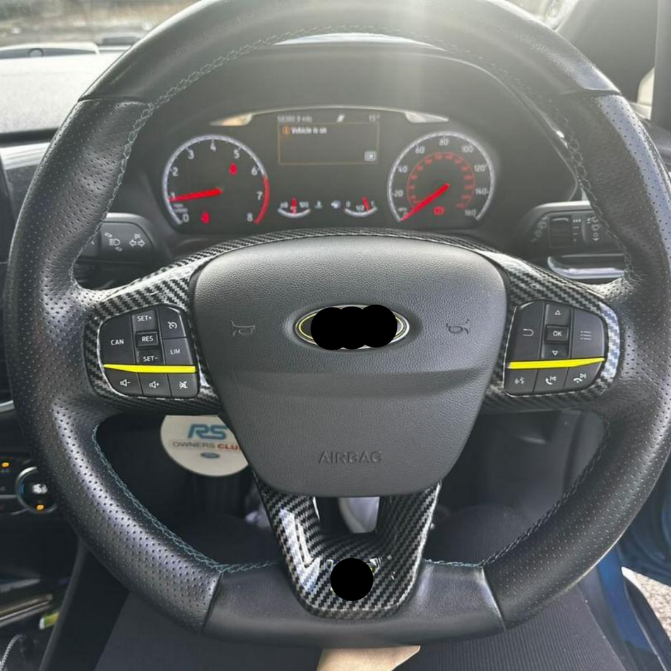 Steering Wheel Controls Gel Overlay Set