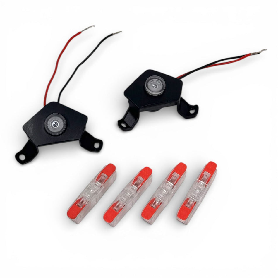 Ford Fiesta MK8 / MK8.5 - ST-Line Logo Projector Puddle Light Replacement Units (2017-2024)