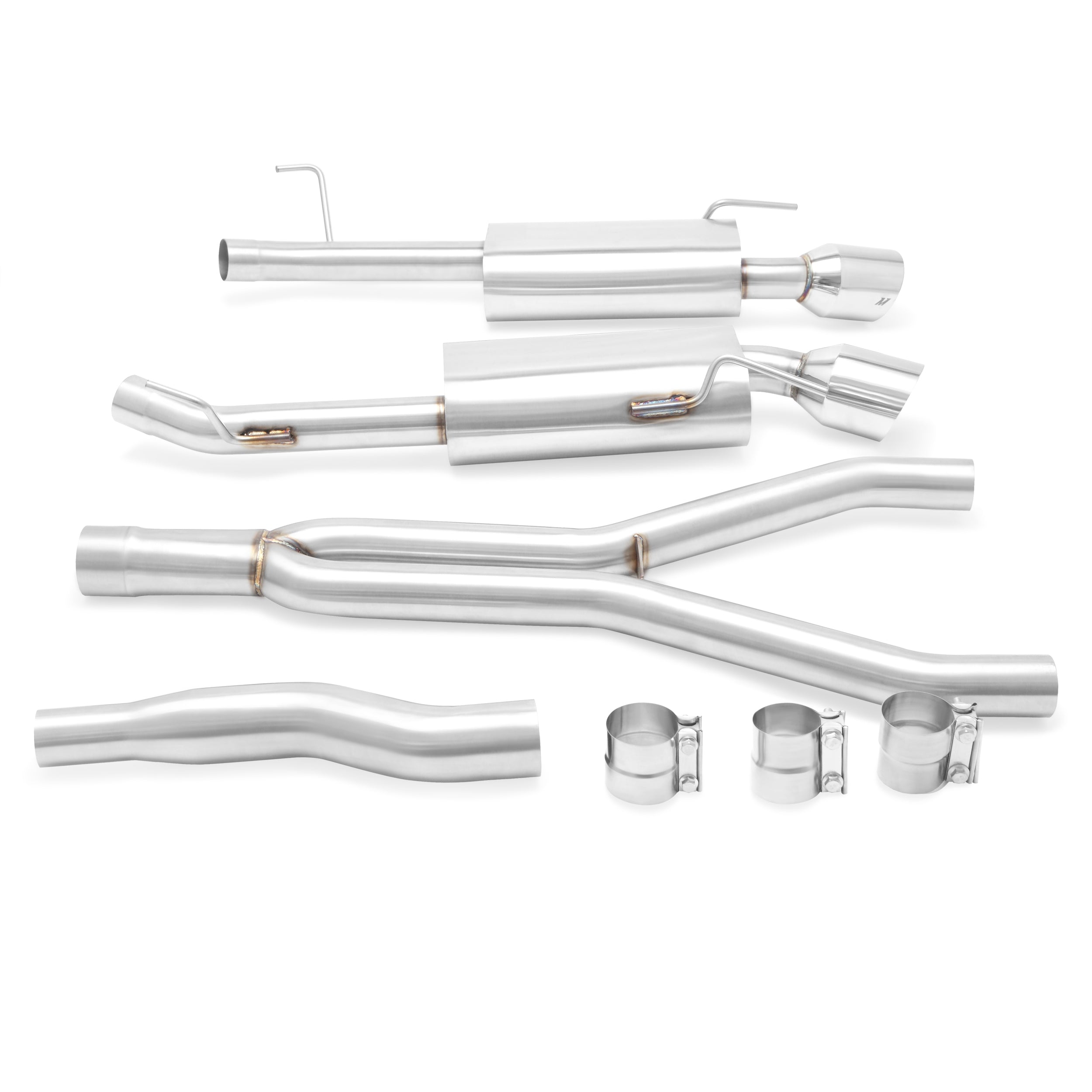 Mishimoto Ford Mustang EcoBoost Cat-Back Exhaust, 2015-2023 for Ford Mustang