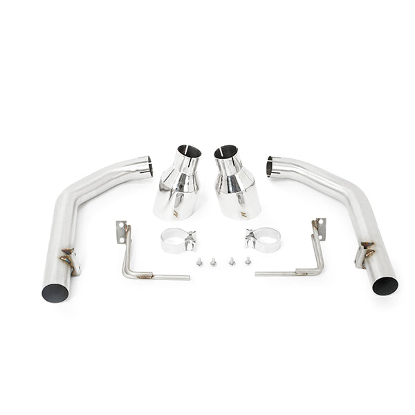 Mishimoto 2015-2017 Ford Mustang GT Race Axle-back, Polished Tips for Ford Mustang
