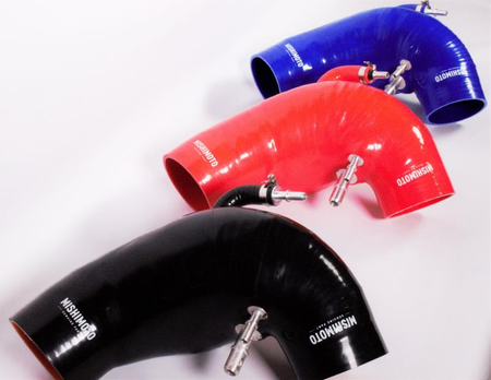 Mishimoto 2015-2017 Ford Mustang GT Silicone Induction Hose, Red for Ford Mustang
