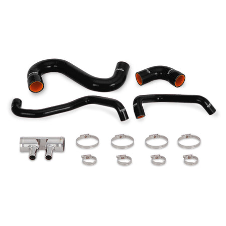 Mishimoto 2015-2017 Ford Mustang GT Silicone Lower Rad Hose, Black for Ford Mustang
