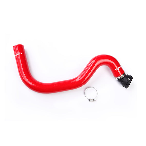 Mishimoto 2015-2017 Ford Mustang GT Silicone Upper Rad Hose, Red for Ford Mustang
