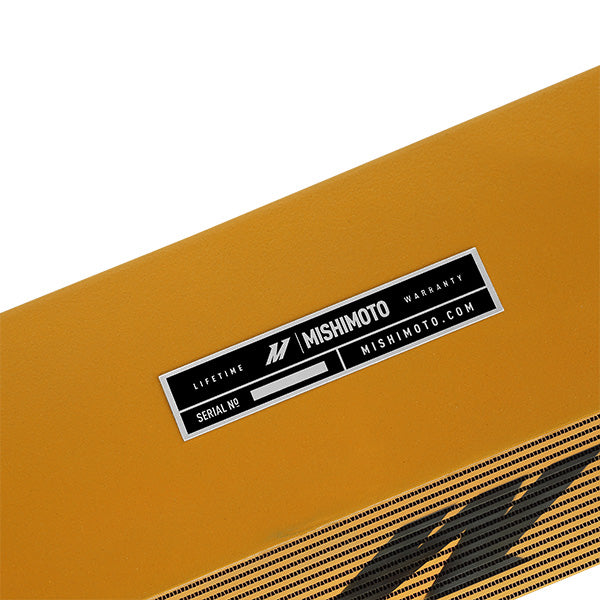 Mishimoto Ford Focus ST Intercooler Kit, 2013-2018, Gold w/ Wrinkle Black Pipes