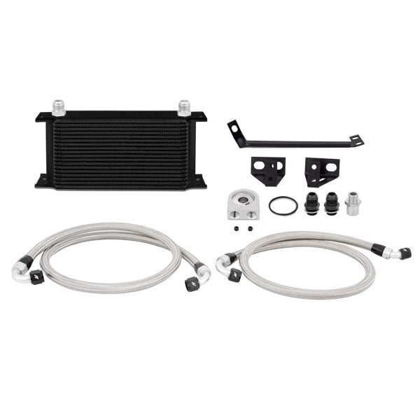 Mishimoto 2015-2017 Ford Mustang Ecoboost Oil Cooler Kit, Black for Ford Mustang