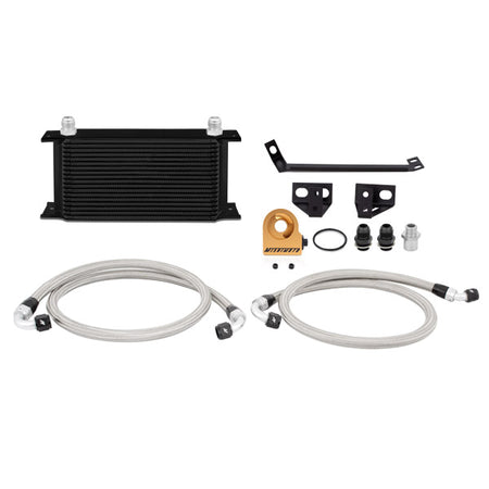 Mishimoto 2015-2017 Ford Mustang Ecoboost T-stat Oil Cooler, Black for Ford Mustang