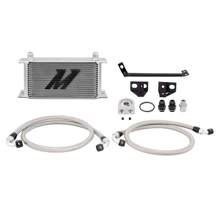 Mishimoto 2015-2017 Ford Mustang Ecoboost Oil Cooler Kit, Silver for Ford Mustang
