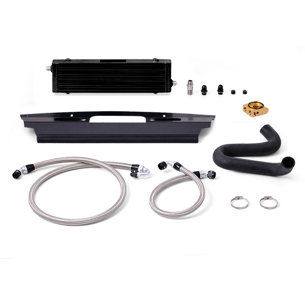 Mishimoto Ford Mustang GT Thermostatic Oil Cooler Kit, 2015-2017, Black for Ford Mustang