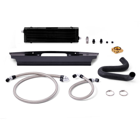 Mishimoto Ford Mustang GT RHD Thermostatic Oil Cooler Kit, 2015-2017, Black for Ford Mustang