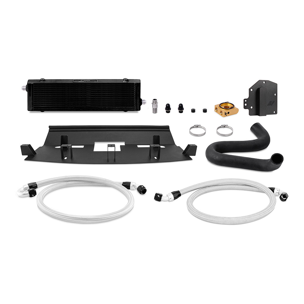 Mishimoto 18-23 Ford Mustang GT RHD Oil Cooler Kit, Black, Thermostatic for Ford Mustang