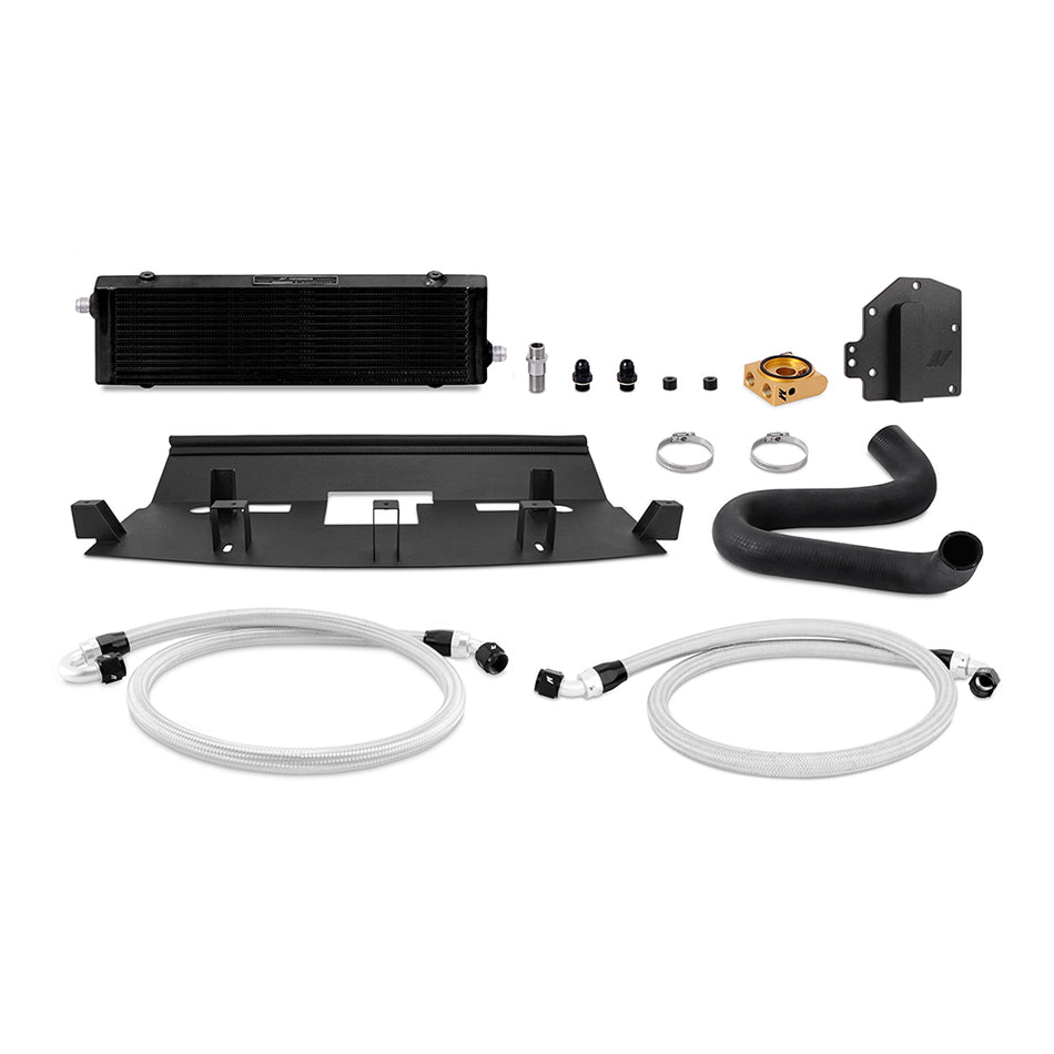 Mishimoto 18-23 Ford Mustang GT RHD Oil Cooler Kit, Black, Thermostatic for Ford Mustang