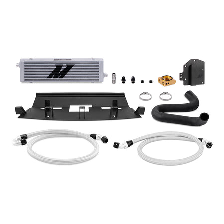 Mishimoto 18-23 Ford Mustang GT RHD Oil Cooler Kit, Silver, Thermostatic for Ford Mustang
