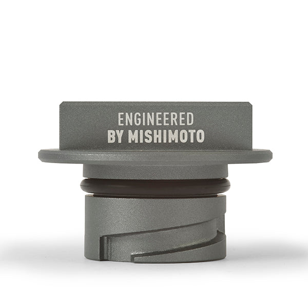 Mishimoto Ford Mustang Oil Filler Cap, 1986-2014, Hoonigan, Silver