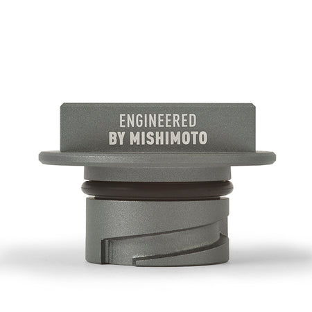 Mishimoto Ford Mustang Oil Filler Cap, 1986-2014, Hoonigan, Silver