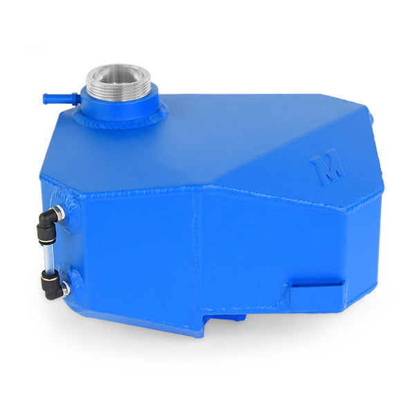 Mishimoto Ford Focus RS Expansion Tank, 2016-2018, Wrinkle Nitrous Blue