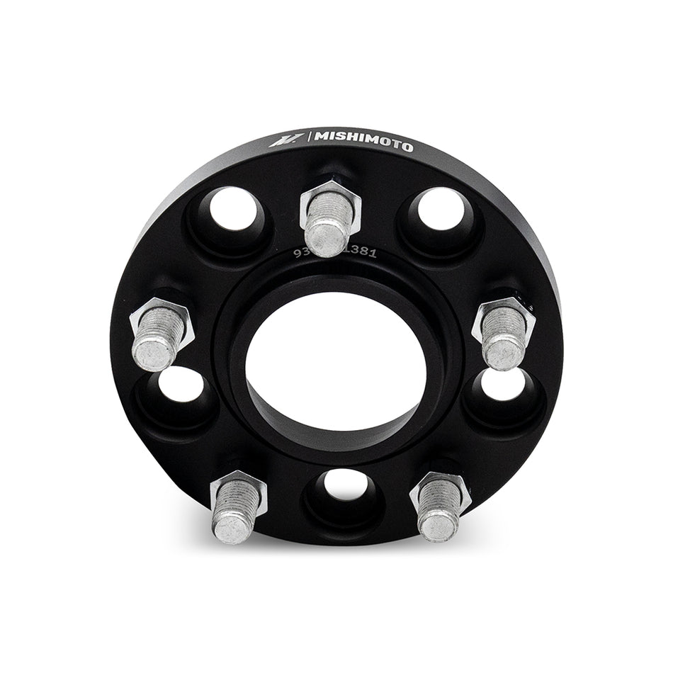 Mishimoto Wheel Spacers, 5X114.3, 70.5, 20, M14, Black