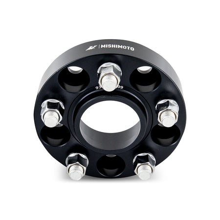 Mishimoto Wheel Spacers, 5X114.3, 70.5, 25, M14, Black