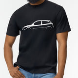 Ford Focus Mk1 RS Silhouette T-Shirt by Retro Fast Fords