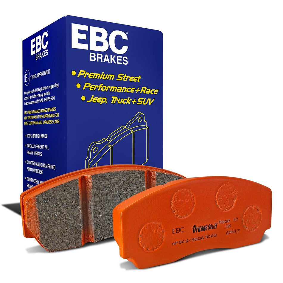 EBC Orangestuff 9000 Series Race Brake Pad Set (DP92149) Mk7 Fiesta ST-2