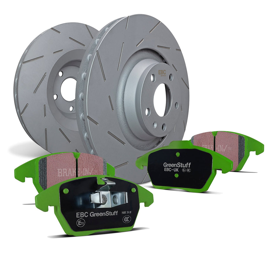 EBC Brakes Pad and Disc Kit (PD06KF259) Ford Focus Mk1 ST170