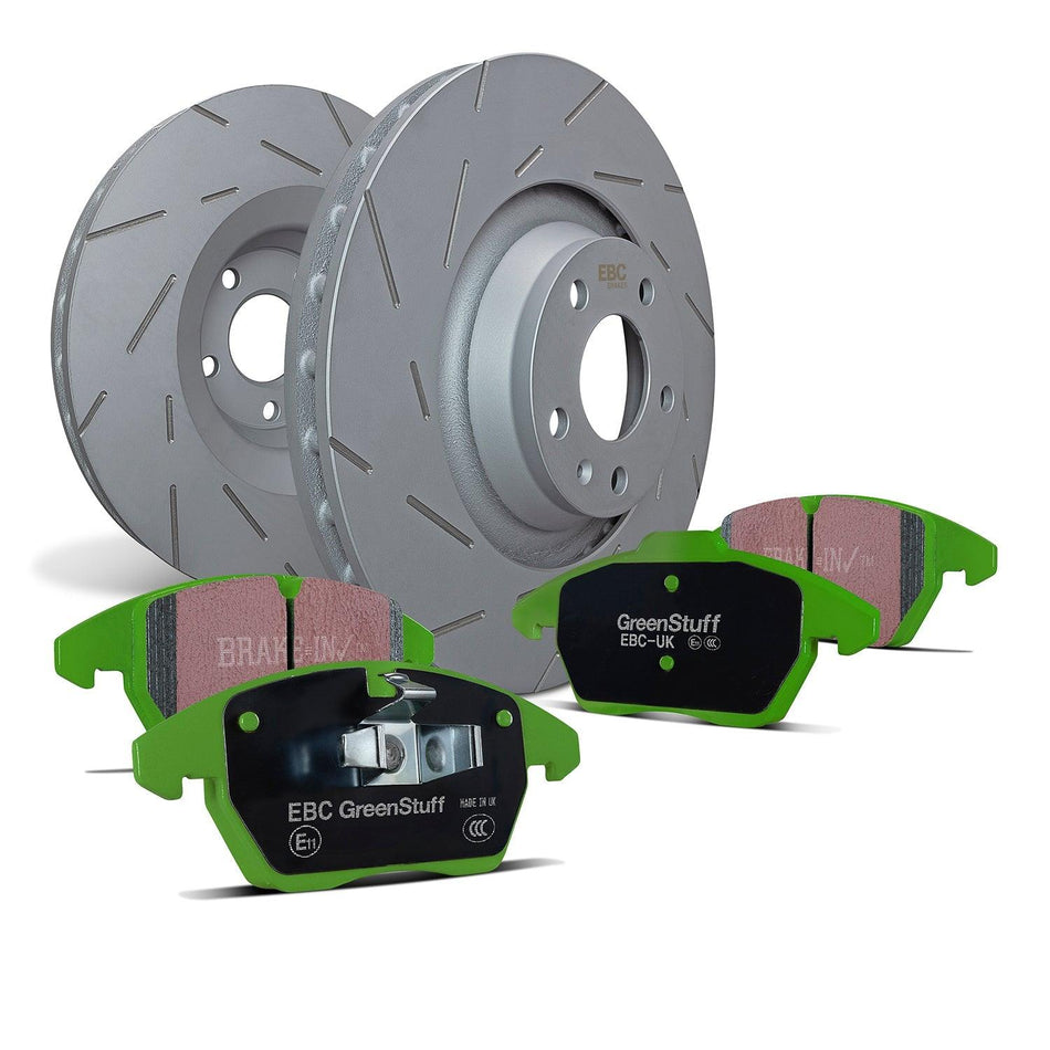EBC Brakes Pad and Disc Kit (PD06KF722) Mk7 Fiesta ST-2