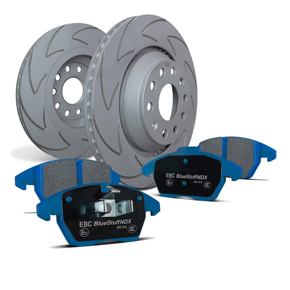 EBC Brakes Pad and Disc Kit (PD19KR331) - Ford Focus Mk3 RS