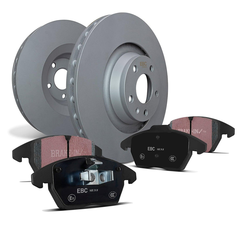 EBC Brakes Pad and Disc Full vehicle Kit (PD40K740) Mk7 Fiesta ST-2