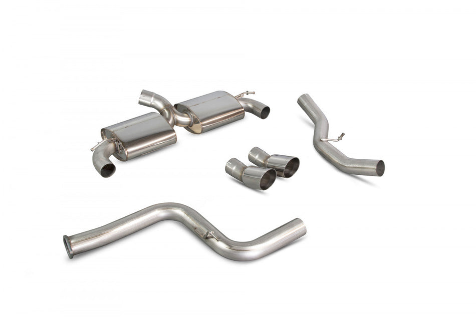 Scorpion Exhausts Ford Focus MK2 RS  Non-resonated cat-back system