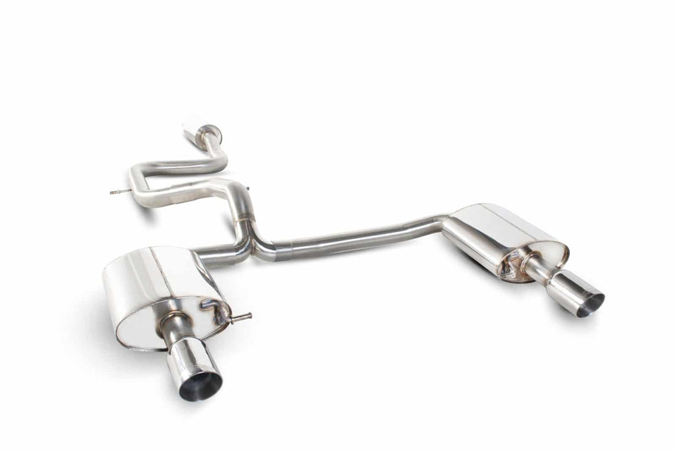 Scorpion Ford Mondeo 2.5L Turbo Hatchback (2007-11) Resonated Cat-back Exhaust – SFD070