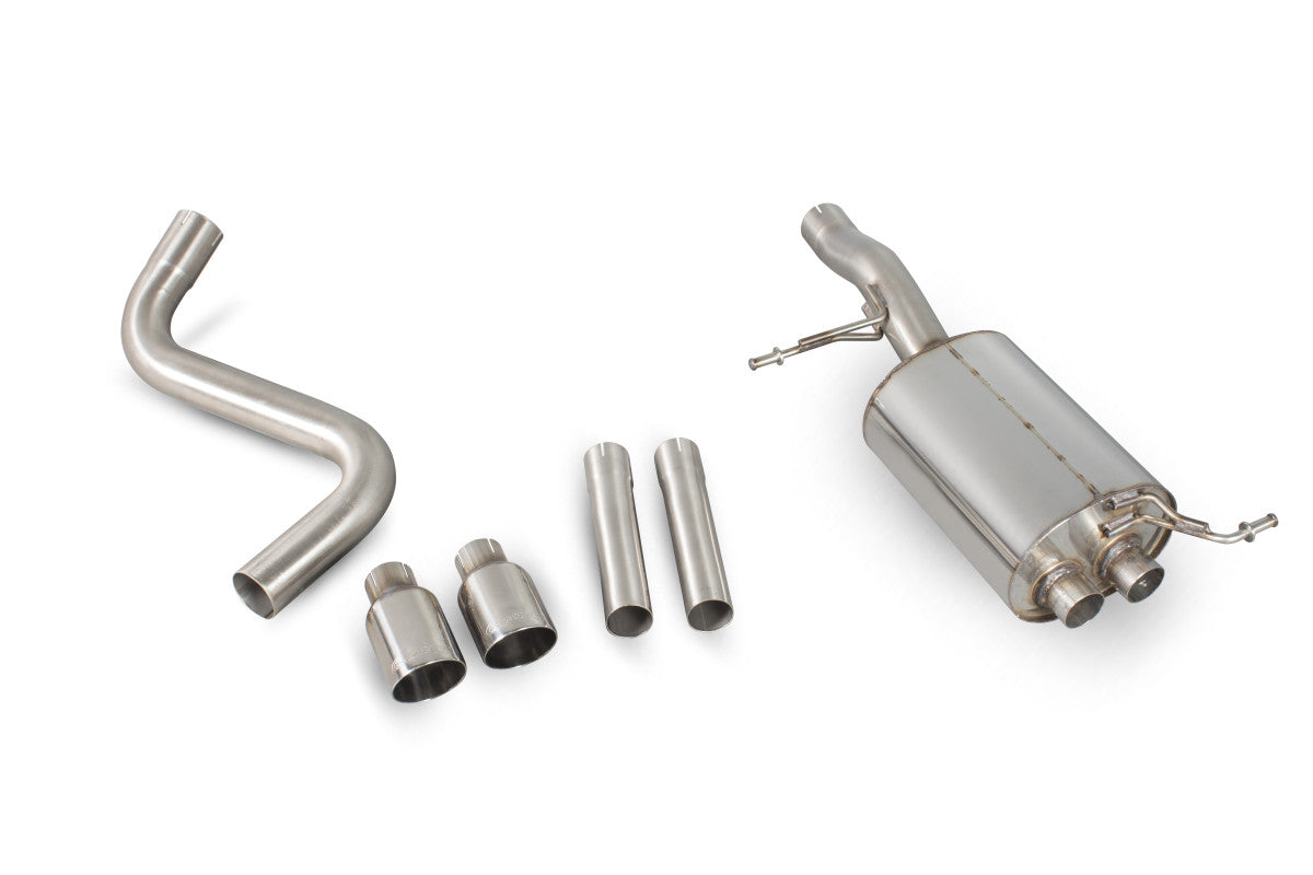 Scorpion Ford Mk7 Fiesta 1.0T EcoBoost (ST Rear Valance Fit) Rear Silencer
