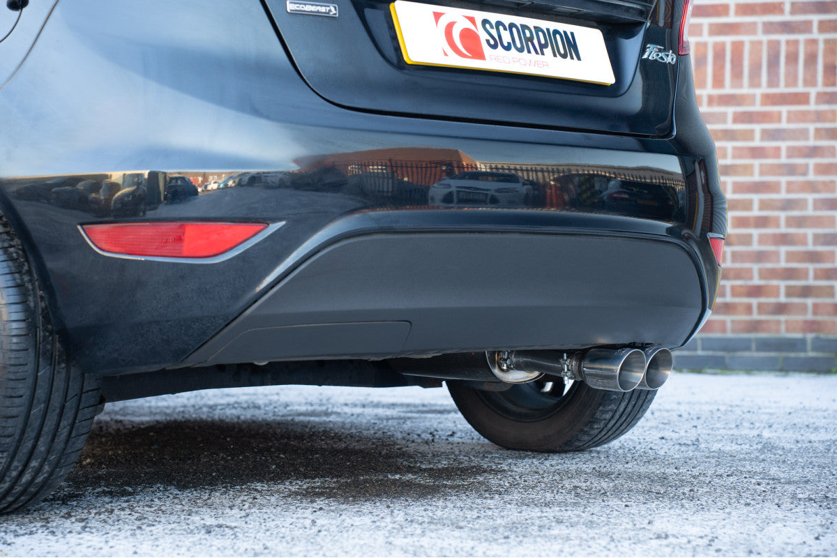 Scorpion Ford Mk7 Fiesta 1.0T EcoBoost (Standard Valance Fit) Rear Silencer