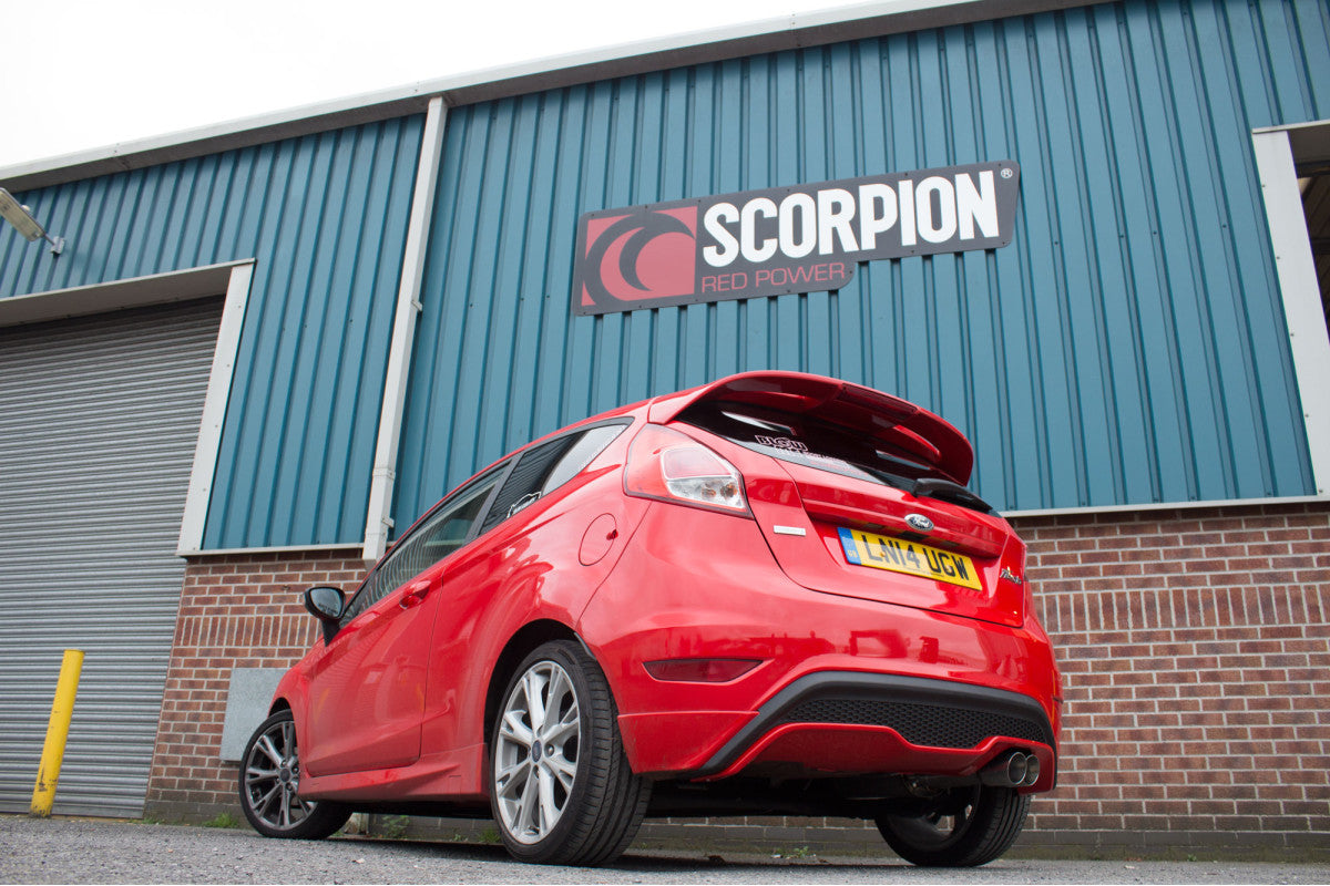 Scorpion Ford Mk7 Fiesta 1.0T EcoBoost (ST Rear Valance Fit) Cat-Back