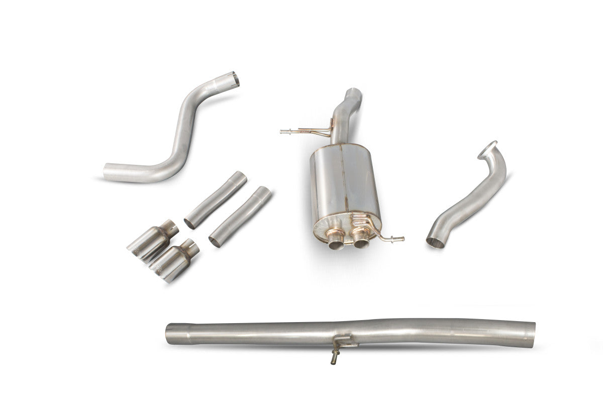 Scorpion Ford Mk7 Fiesta 1.0T EcoBoost (ST Rear Valance Fit) Cat-Back
