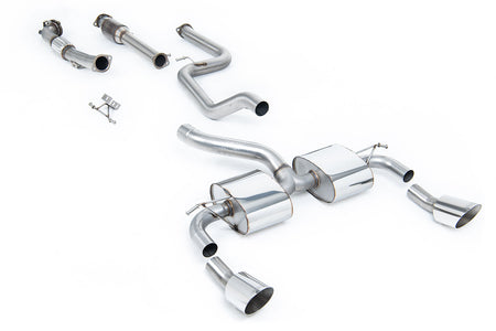 Milltek Sport Turbo-back including Hi-Flow Sports Cat Ford Focus