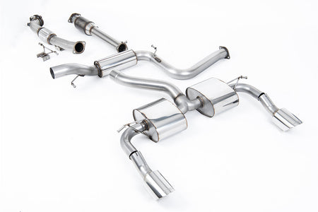 Milltek Sport Turbo-back including Hi-Flow Sports Cat Ford Focus