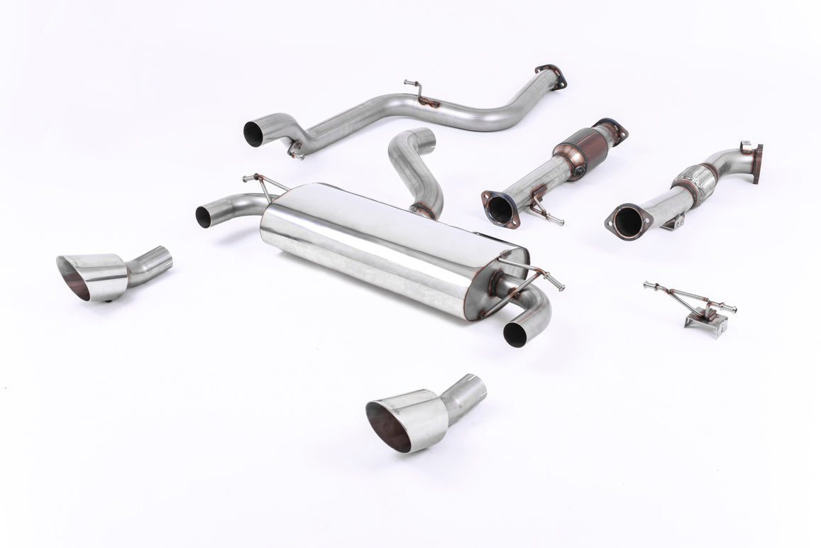 Milltek Sport Turbo-back including Hi-Flow Sports Cat Ford Focus