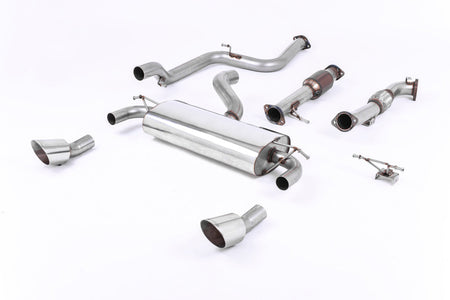 Milltek Sport Turbo-back including Hi-Flow Sports Cat Ford Focus