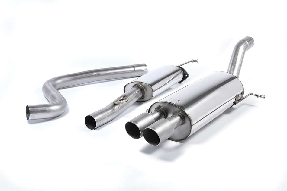 Milltek Ford Fiesta Mk7 ST 1.6L EcoBoost (182PS & 200PS) (13-19) Cat-Back Exhaust – Resonated- Titanium Tips – SSXFD143